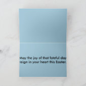 Osterkarten (religiös) feiertagskarte (Innenseite)