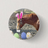 Osterkastanienpferd Button (Vorderseite)
