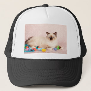 Osterkatze Truckerkappe
