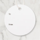 Osterkatzen Osterkörbe Kindermädchen Geschenkanhänger (Rückseite)