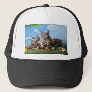 Osterkatzen Truckerkappe