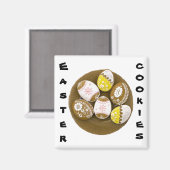 Osterkekse Ostereier, ZSSG Magnet (Vorderseite/Rückseite)