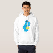 Osterkeksmonster Hoodie (Vorne ganz)