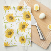 Osterkerze Geschirrtuch (Viertel Falte)