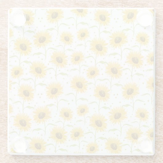 Osterkerze Glasuntersetzer (Rückseite)