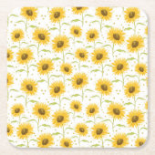 Osterkerze Rechteckiger Pappuntersetzer (Vorderseite)