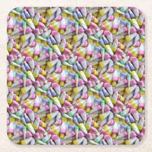 Osterkerzenmais Rechteckiger Pappuntersetzer