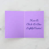 Osterkeule III Feiertagskarte (Innenseite)