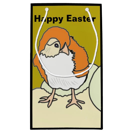 Osterkeule Kleine Geschenktüte (Rückseite)