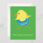 Osterkeule-Postkarte Feiertagspostkarte (Vorne/Hinten)