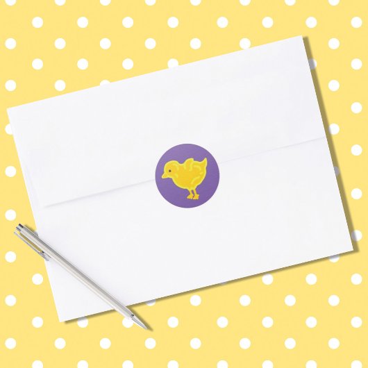 Osterkeule Runder Aufkleber