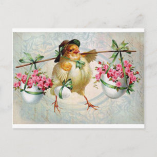 Osterkiche Blume Postkarte
