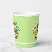 Osterkichel im Party eines Körbchens Blume Pappbecher (Rechts)