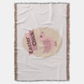 Osterkichick Pink Decke (Vorderseite Vertikal)