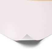 Osterkichick Pink Poster (Ecke)