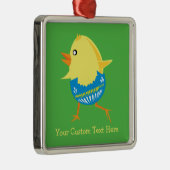 Osterkichtendekoration Silbernes Ornament (Rechts)