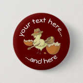 Osterkick mit Bouzouki Button (Vorderseite)