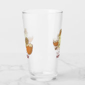 Osterkick mit Bouzouki Glas (Links)