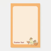 Osterkick mit Bouzouki Post-it Klebezettel (Vorderseite)