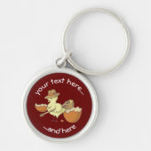 Osterkick mit Bouzouki Schlüsselanhänger (Vorne)