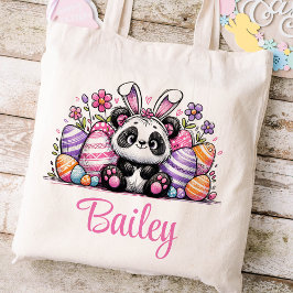 Osterkids Name Girls Bunny Panda Bär Tragetasche