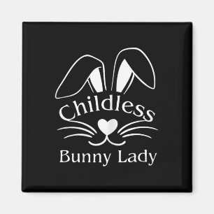 Osterkinderlose Bunny Lady Bunny Lover Rescue Bun Magnet