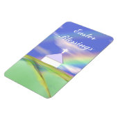 Osterkirche und Regenbogen Magnet (Linke Seite)