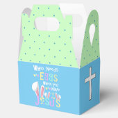 Osterkirchenservice Ideen Kinder Geschenkschachtel (Geöffnet)