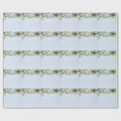 Osterkirschmuck: Gelbe Eier. Geschenkpapier (Flach)