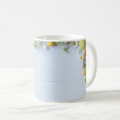Osterkirschmuck: Gelbe Eier. Kaffeetasse (VorderseiteRechts)