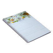 Osterkirschmuck: Gelbe Eier. Notizblock (Rechte Seite)