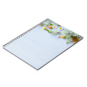 Osterkirschmuck: Gelbe Eier. Notizblock (Linke Seite)