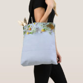 Osterkirschmuck: Gelbe Eier. Tasche (Von Nahem)
