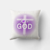 Osterkissen, Liebe Gott, Jesus Kissen (Rückseite)