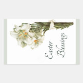 Osterkleber Rechteckiger Aufkleber (Vorderseite)