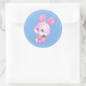 Osterkleber Runder Aufkleber (Tasche)