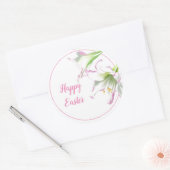 Osterkleber Runder Aufkleber (Umschlag)