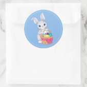 Osterkleber Runder Aufkleber (Tasche)