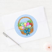 Osterkleber Runder Aufkleber (Umschlag)