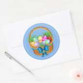 Osterkleber Runder Aufkleber (Umschlag)