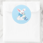 Osterkleber Runder Aufkleber (Tasche)