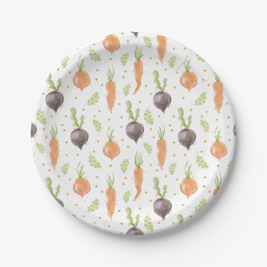 Osterkochtopf Pappteller (Vorderseite)