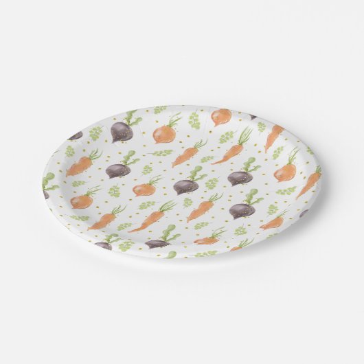 Osterkochtopf Pappteller (Schrägansicht)