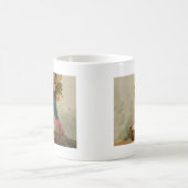 Osterkorb Eier Blumen Antik Kaffeetasse (Mittel)