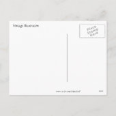 Osterkorb Feiertagspostkarte (Rückseite)