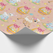 Osterkorb Geschenkpapier (Ecke)
