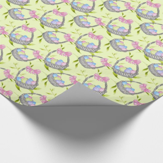 Osterkorb Geschenkpapier (Ecke)