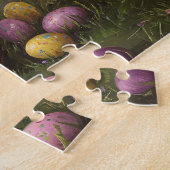 Osterkorb mit Tulpen und Eiern Puzzle (Seite)