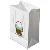Osterkorb Mittlere Geschenktüte (Vorderseite Schrägansicht)