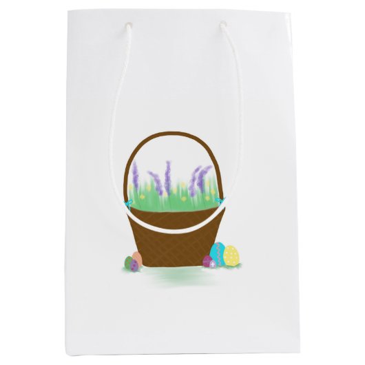 Osterkorb Mittlere Geschenktüte (Vorderseite)
